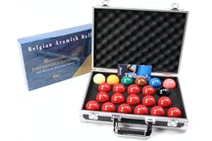Aramith TOURNAMENT CHAMPION Snooker Ball Set & CARRY CASE