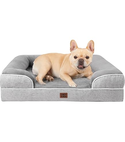 Letto Per Cani Piccola Taglia 55x45cm - Impermeabile, Lavabile, Grigio | Cuccia Morbida E Comfortevole - Foto 2