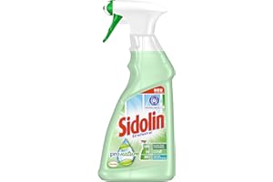 ‎SIDOLIN Sidolin Pro Nature, Glasreiniger, Sprühflasche, 500ml, pH-neutral mit 99,9% naturbasierten Inhaltsstoffen