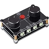 Nobsound Little Bear MC104 4(1)-IN-1(4)-OUT 4 Port 3.5mm Stereo Audio Switcher Passive Speaker Headphone Manual Selector Spli