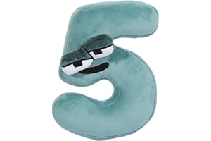 MAGIC SELECT Number Lore Plush Numbers 0-9 Plush Alphabet Lore Dolls Soft Educational Toy Gift for History Fans Alphabet Lore Educational Numbers for Kids