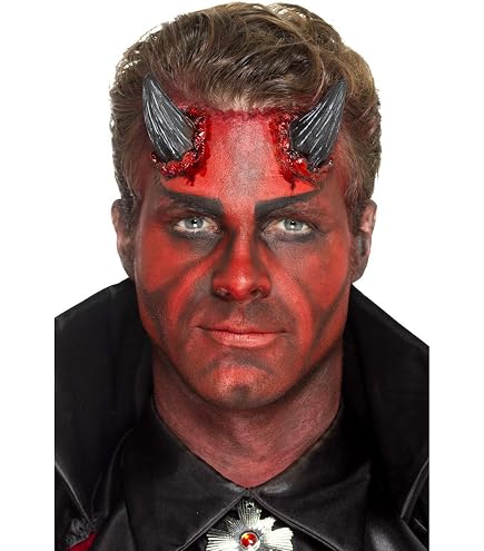 Halloween Dornen-Latexapplikation Für Kostüme – 2 Große + 6 Kleine Dornen