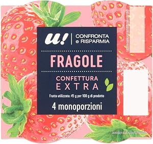 U! Confronta & Risparmia Confettura di Fragole Extra 25g