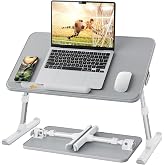 Bix Saiji AL30 Ayarlanabilir Laptop Standı Ergonomik Tasarım 17 İn&ccedil; Uyumlu Taşınabilir Masa Gri