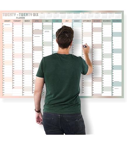 2026 muurplanner, jaarlijkse planner, wandkalender, dubbelzijdig uitwisbare opvouwbare academische maandkalender, jaarkalenders voor thuis, familie, universiteit, klaslokaal, 59 x 88 cm 2026 muurplanner, jaarlijkse planner, wandkalender, dubbelzijdig uitwisbare opvouwbare academische maandkalender, jaarkalenders voor thuis, familie, universiteit, klaslokaal, 59 x 88 cm