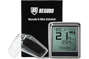 Besudo Set custodia protettiva compatibile con Bosch Intuvia 100 Display & LED Remote Control Unità (BHU3200 & BRC3600) – Protezione Cover Protettiva Cover Protettiva Cover Protezione da Graffi Shock