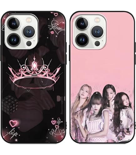 Coque Pour Iphone X Blackpink Groupe K-pop Filles Jennie Et Rosé Lovesick Girls Poster The Album - Téléphonie