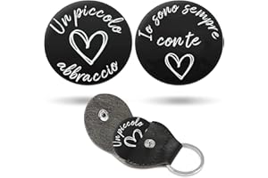 PulangRen Un Piccolo Abbraccio Portafortuna Portachiavi, Idee Regalo Donna Uomo, Portafortuna da Regalare-Io Sono Sempre Con Te-Amicizia Regali, Regali Natale per Famiglia Amici