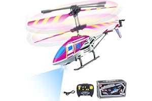 YongnKids Remote Control Helicopter for Kids, Rc Plane for Kids Ages 8+, 2.4G Rc Helicopter with LED Light, Indoor Airplane Toys Ideal for Boys Girls Adults