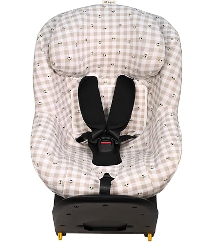 Sommerbezug Schonbezug Frottee von EKO passend für Maxi-cosi Pearl, Pearl Pro und 2wayPearl Frottee 100% Baumwolle pink Baby