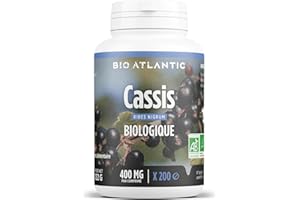 BIO ATLANTIC Cassis Bio 400 mg - 200 comprimés