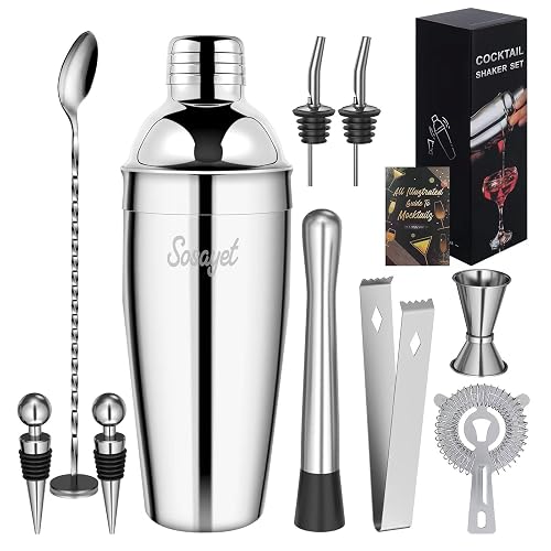 Sosayet Cocktailset 10-teilig, 750 ml mit Karten