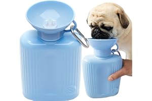 Springer Growler Travel Water Bottle – 1250ml Large Dog Water Bottle with Patented Leak-Proof Design for Walking, Hiking and Traveling, BPA-Free (Sky Blue)