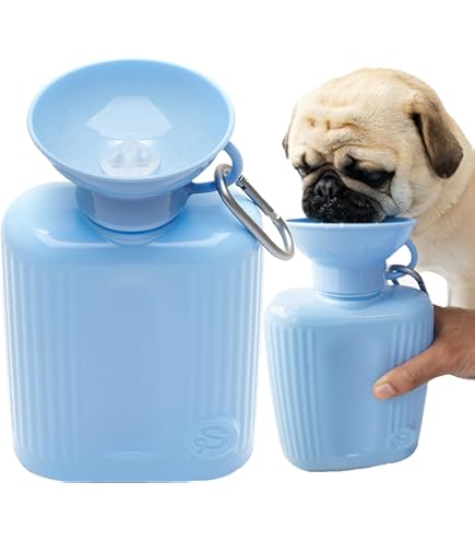 Honden Waterfles | Opvouwbaar Duurzaam Compact Vaatwasserbestendig