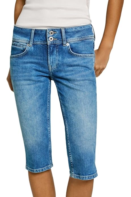 Pepe Jeans Tejanos Tiro Alto Jersey Pepe Jeans Mujer Pepe Jeans