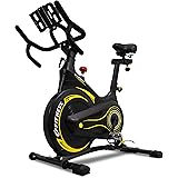 Indoor Fitness Bike Professionale con Volano 13kg X Allenamento Palestra Casa Sella e Manubrio Regolabili