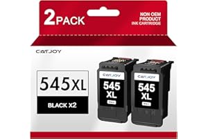CATJOY PG-545XL Ink Cartridge Black,Printer Ink 545XL Replacement for Canon 545 Black Ink Cartridges,PG 545 Ink Cartridge XL for Pixma TS3350 TS3355 TS3300 TS3150 MG3050 MG2550s TR4550 TR4500