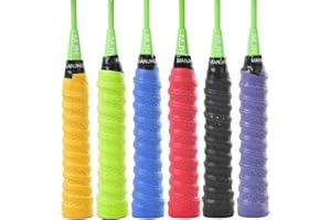 ‎MANJHONG MANJHONG Griffband Badmintonschläger Tennisschläger Overgrip Badminton Griffbänder Squash PU Grip