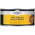 Libéron Wax Polish Black Bison Paste Dark Oak 500ml
