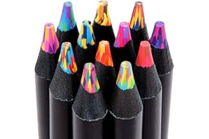 Maqhpu Adventskalender Füllung, 12 Farben Regenbogenstift, Nikolaus Geschenke Kinder, Mitgebsel Kindergeburtstag, Buntstifte Kinder Stifte, Bastelset Kinder ab 6 Jahre,Geschenke für Mädchen 4-12 jahre