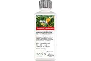 POFLO Fertilizante líquido prémium de la línea profesional para Strelitzia y Heliconia (250ml)