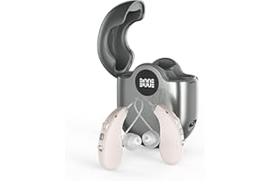 JD Health Tech Rechargeable Hearing Amplifiers for Adults – Digital 16-Channel Noise Reduction, Discreet Lightweight Design with Charging Case, 100H Battery Life, Comfortable Fit for Clearer Sound