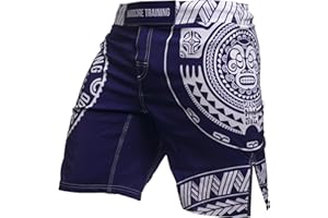 Hardcore Training Fight Shorts Kurze Hose Herren Kampfshorts Männer BJJ Grappling Boxen MMA No Gi Crossfit Workouts