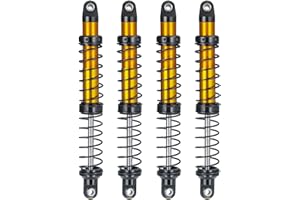 Runup Metalowy amortyzator RC do 1/10 RC Crawler Auto Axial SCX10 90046 AXI03007 TRX4 TRX6 D90 CC01, 4 sztuki (110 mm)