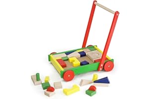 Idee+Spiel Viga Baby Walker w/Blocks