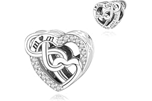 Symretie 925 Sterling Silber Charms Anhänger für Frauen Armbänder Halskette