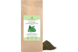IDDA Herbal Herbata miętowa (125 g) luźna herbata liście mięty pieprzowej suszone i wycięte 100% naturalne i czyste mięty pieprzowa do przygotowania herbaty miętowej i herbaty ziołowej
