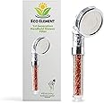 Eco Element 1st Gen High-Pressure Massaging Shower Head Filter. Removes All Harmful Bacteria, Chlorine, Heavy Metals and Hard Ions (100% Recyclable)