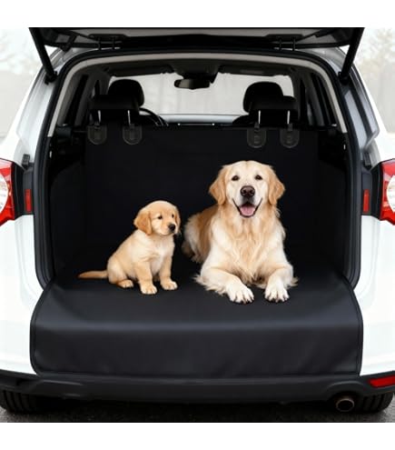 Auto Honden Kofferbakbeschermer, voor Mitsubishi L200 2005-2025 (Pickup SUV) Antislip Waterdichte Kofferbakmatten Beschermer Honden Autostoel Kofferbakhoes