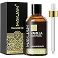 MAYJAM Vanilla Essential Oils 100ML, Vanilla Oil for Diffuser, Humidifier, DIY, Home, Office