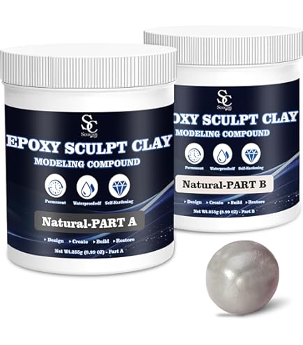 Aves Apoxie Sculpt Natural 2-Part Self-Hardening Modeling Co