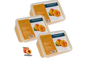 ORTOPRIME PARAFINA para Manos y Pies PACK 3 x 3000ml - Parafina Rehabilitación de Melocotón Antioxidante - Suaves Baños de Parafina Hidratante PROFESIONAL - Parafina Manos y Pies Artritis Artrosis 3000ml