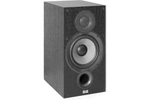 ELAC DEBUT B6.2 Regal-Lautsprecher Schwarz dekor