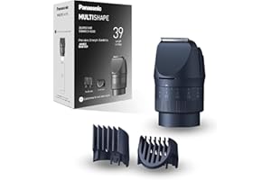 Panasonic MULTISHAPE système modulaire de soins corps, cheveux et visage, ER-CTN1 : Tête tondeuse étroite pour barbe et cheveux, Noir
