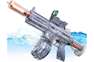 DAZZTIME Potente Pistola de Agua Eléctrica,Pistola de Agua para Niños,Juguetes de Piscina,Alta Capacidad,Summer Pool Beach Party Toys,para Niños Adultos
