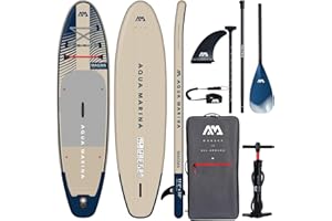 Aqua Marina MAGMA Nadmuchiwana deska do wiosłowania premium (iSUP), 340 cm, długość 340 cm