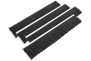 Wiltec Spazzole di ricambio 55 cm per spazzatrice da prato da 105 cm 4 pezzi Trattorino tosaerba