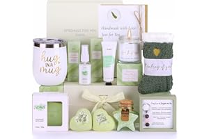 Drazik® Hug in a Box Pamper Gifts for Women Birthday, Sending Hugs Self Care Package for Her, Relaxation Spa Bath Set Thinking of You Get Well Soon Hamper Present Ideas for Women Best Friend Bestie