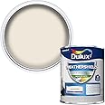Dulux Weathershield Quick Dry Satin Paint - Almond White - 750ML, 5362494