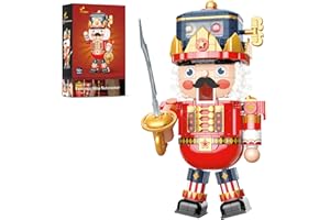 ‎JMBRICKLAYER JMBricklayer Nussknacker Bausets 70143, Weihnachtliches Bauset für 14+ Jungen und Mädchen, Interaktives Kapselspiel-Partyspielzeug, Spielzeug zum Sammeln, Weihnachtsdeko Festliche Ornamentgeschenke