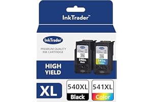 Ink Trader PG 540 XL & CL 541 XL Ink Cartridges For Canon 540 & 541 For Use In Canon PIXMA TS5150 TS5151, MG3550 MG3650 MG3650s MG3200 MG3600 MG4250 MX475 & Freepost Recycling Pack