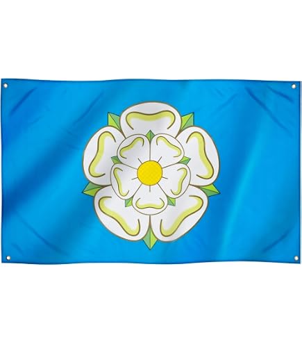 Yorkshire County Flagge Aufkleber – 10,2 Cm Vinyl, Wetterfest Mit Bonus-Aufklebern