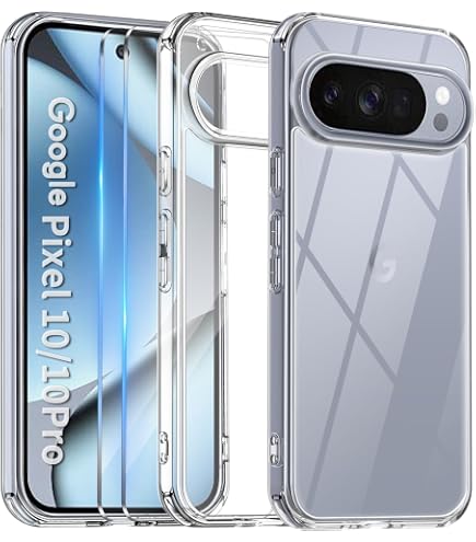Coque Complète Pour Google Pixel 10/10 Pro - Silicone Doux Avec Verres Trempés Et Protection Caméra - 14