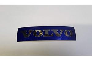 Volvo Emblem Logo Radiator Grill V40 V50 V60 V70 XC40 XC60 XC70 XC90 S40 S60 S80 C30 C70 Version 1 (28 x 115 mm)