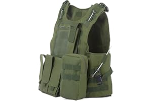 MILALOKO Mimicool, Gilet tactique amphibie, camouflage, action rapide.