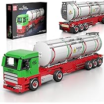 Mould King 24079 Gabelstapler & Autotransporter Bausatz - 906 Teile Technik Bausteine Für Kinder Ab 8 Jahren